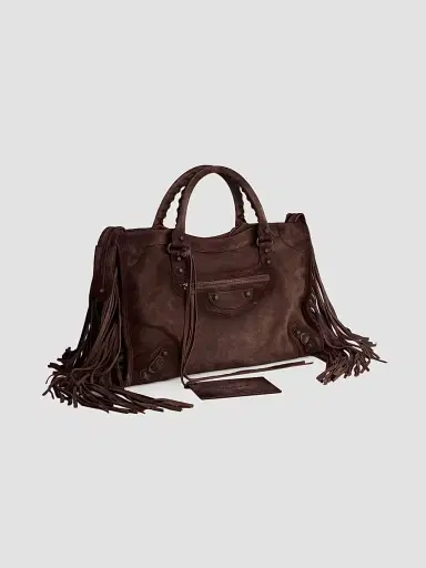 Balenciaga Women's Le City Tote Bag - Light Espresso | Thumbnail 5 Balenciaga Women's Le City Tote Bag - Light Espresso | Thumbnail 5