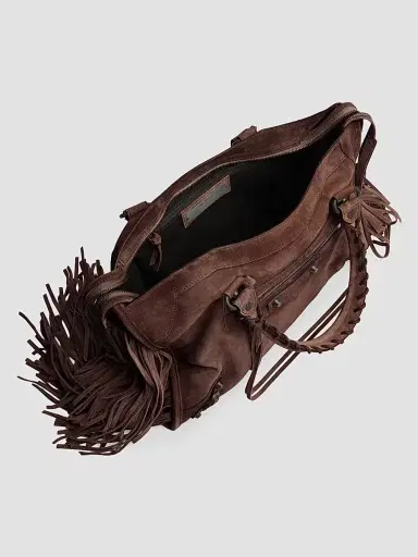 Balenciaga Women's Le City Tote Bag - Light Espresso | Thumbnail 7 Balenciaga Women's Le City Tote Bag - Light Espresso | Thumbnail 7