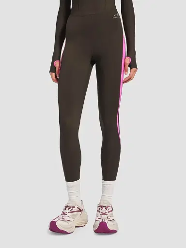 Balenciaga Women's Techwear Leggings - Brown Multi - Size XS | Thumbnail 2