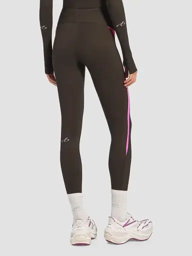 Balenciaga Women's Techwear Leggings - Brown Multi - Size XS | Thumbnail 4
