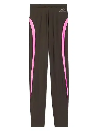 Balenciaga Women's Techwear Leggings - Brown Multi - Size XS | Thumbnail 1