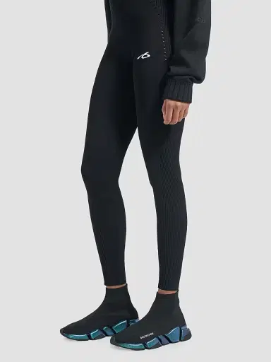 Balenciaga Women's Speed 2.0 Iridescent Sneakers - Black - Size 12 | Thumbnail 7