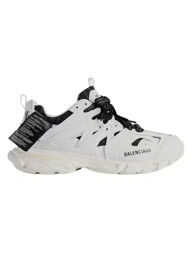 Balenciaga Men's Track Shirt Sneakers - White - Size 6 | Thumbnail 1