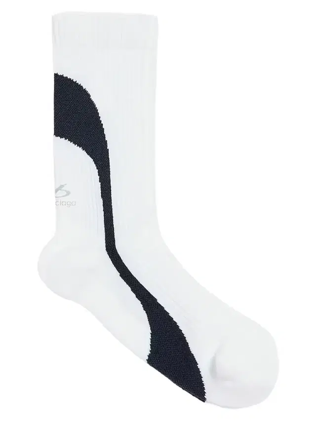Balenciaga Men's Techwear Technical Socks - White Navy
