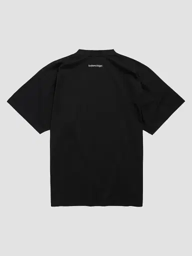 Balenciaga Men's Bodies Medium Fit T-Shirt - Black - Size Large | Thumbnail 2