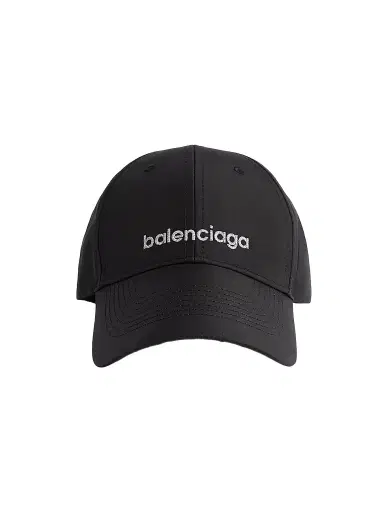 Balenciaga Men's Techwear Baseball Cap - Black - Size Medium | Thumbnail 1 Balenciaga Men's Techwear Baseball Cap - Black - Size Medium | Thumbnail 1