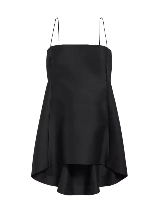 Balenciaga Women's Babydoll Strap Dress - Black