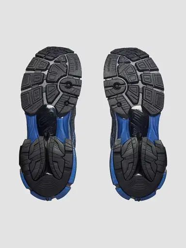 Balenciaga Men's Runner Gradient Mesh Sneakers - Black Blue Grey - Size 14 | Thumbnail 4 Balenciaga Men's Runner Gradient Mesh Sneakers - Black Blue Grey - Size 14 | Thumbnail 4