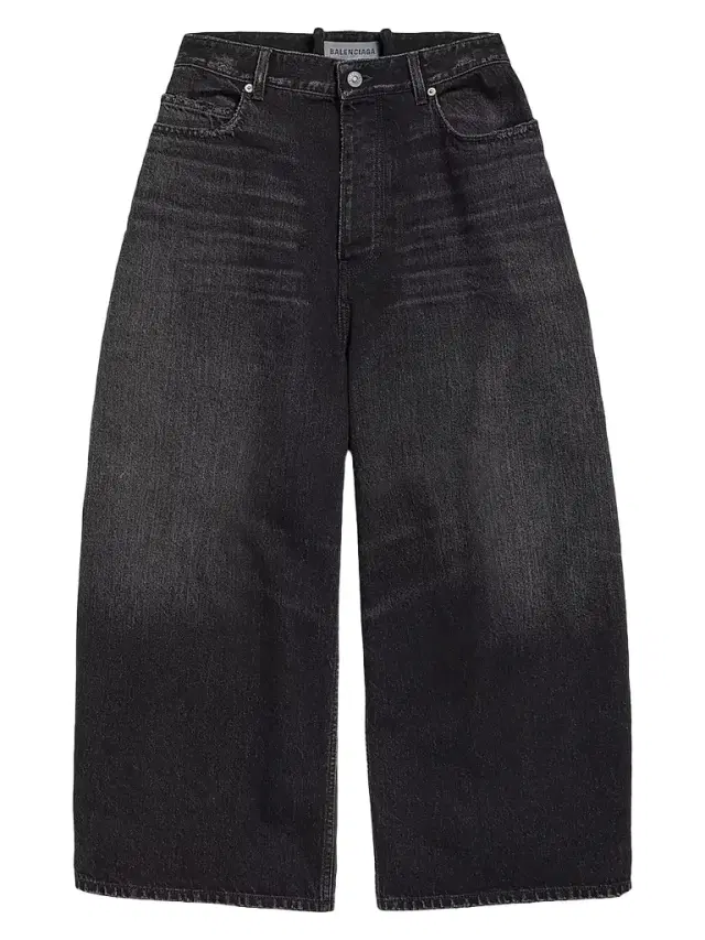 Men's Curved Jeans - Black