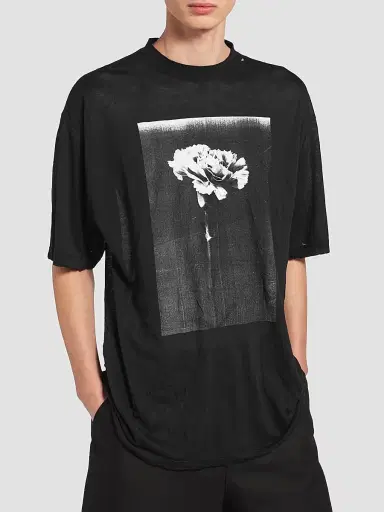 Balenciaga Men's The Song of the Highest Tower Oversized T-Shirt | Thumbnail 2 Balenciaga Men's The Song of the Highest Tower Oversized T-Shirt | Thumbnail 2