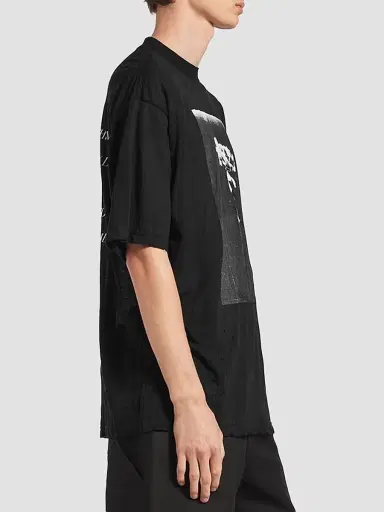 Balenciaga Men's The Song of the Highest Tower Oversized T-Shirt | Thumbnail 3 Balenciaga Men's The Song of the Highest Tower Oversized T-Shirt | Thumbnail 3