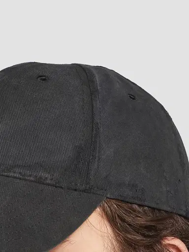 Balenciaga Men's Logo Baseball Cap - Black - Size Medium | Thumbnail 6 Balenciaga Men's Logo Baseball Cap - Black - Size Medium | Thumbnail 6