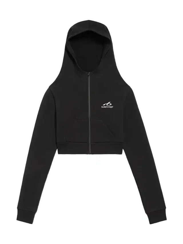 Balenciaga Women's Techwear Cocoon Hoodie - Black