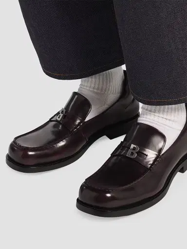 Balenciaga Men's Comfy Loafers - Dark Burgundy - Size 12 | Thumbnail 6 Balenciaga Men's Comfy Loafers - Dark Burgundy - Size 12 | Thumbnail 6