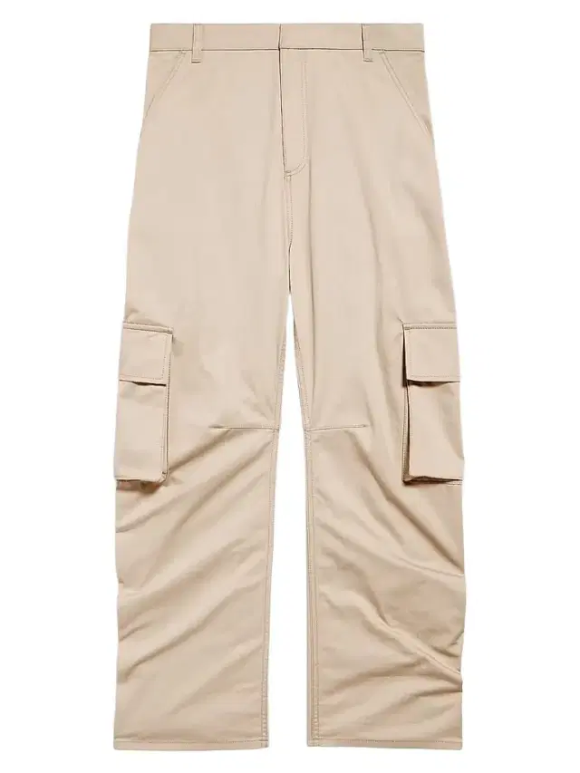 Balenciaga Women's Relaxed Cargo Pants - Beige