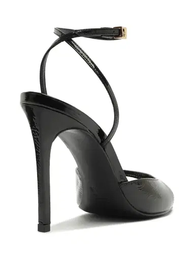 Schutz Women's Arlette 105MM Patent Leather Sandals - Black - Size 7.5 | Thumbnail 4 Schutz Women's Arlette 105MM Patent Leather Sandals - Black - Size 7.5 | Thumbnail 4