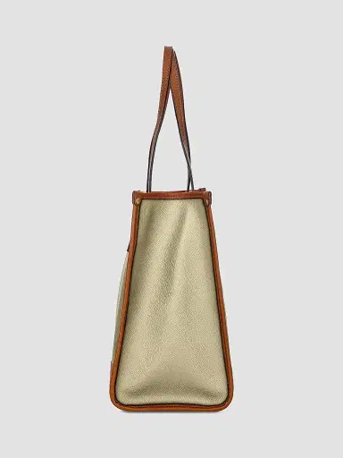Bric's Men's Firenze Leather-Trim Tote Bag - Cream | Thumbnail 4