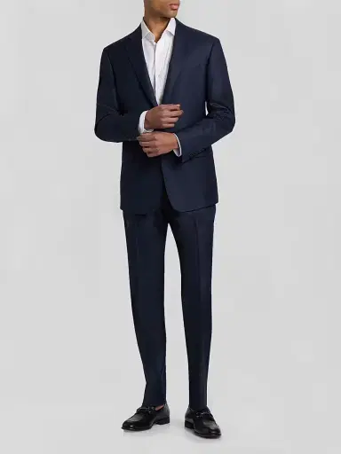 Giorgio Armani Men's Tailored Wool Single-Breasted Suit | Thumbnail 2 Giorgio Armani Men's Tailored Wool Single-Breasted Suit | Thumbnail 2