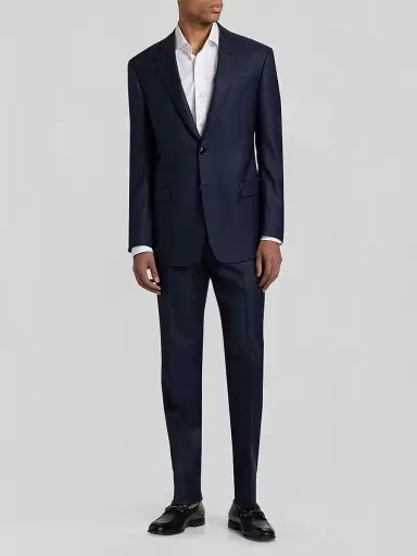 Giorgio Armani Men's Tailored Wool Single-Breasted Suit | Thumbnail 3 Giorgio Armani Men's Tailored Wool Single-Breasted Suit | Thumbnail 3