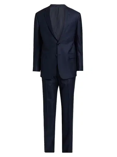 Giorgio Armani Men's Tailored Wool Single-Breasted Suit | Thumbnail 1 Giorgio Armani Men's Tailored Wool Single-Breasted Suit | Thumbnail 1
