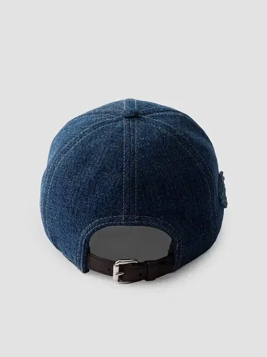 Prada Men's Denim Baseball Cap - Blue - Size XXL | Thumbnail 2 Prada Men's Denim Baseball Cap - Blue - Size XXL | Thumbnail 2