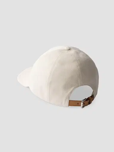 Prada Men's Old Gabardine Baseball Cap - Beige Khaki - Size XXL | Thumbnail 2 Prada Men's Old Gabardine Baseball Cap - Beige Khaki - Size XXL | Thumbnail 2