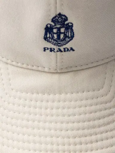 Prada Men's Old Gabardine Baseball Cap - Beige Khaki - Size XXL | Thumbnail 5 Prada Men's Old Gabardine Baseball Cap - Beige Khaki - Size XXL | Thumbnail 5