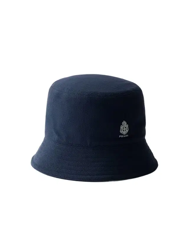 Prada Men's Old Piqué Bucket Hat - Blue