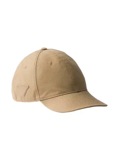 Prada Men's Technical Fabric Baseball Cap - Beige Khaki - Size XL | Thumbnail 1 Prada Men's Technical Fabric Baseball Cap - Beige Khaki - Size XL | Thumbnail 1