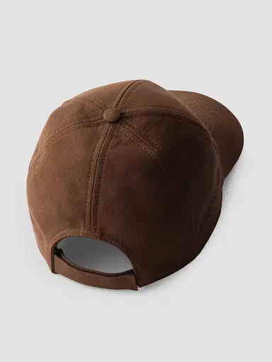 Prada Men's Old Cotton Satin Baseball Cap - Brown - Size XXL | Thumbnail 2 Prada Men's Old Cotton Satin Baseball Cap - Brown - Size XXL | Thumbnail 2