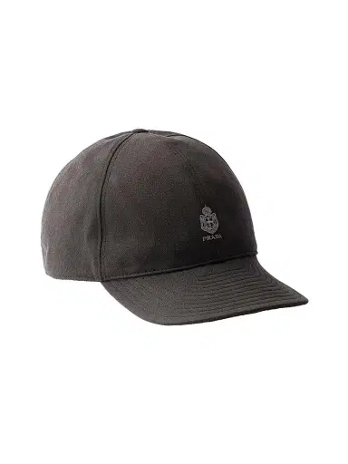 Prada Men's Old Gabardine Baseball Cap | Thumbnail 1