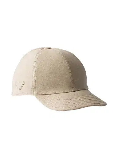 Prada Men's Linen Baseball Cap - Beige Khaki - Size XL | Thumbnail 1