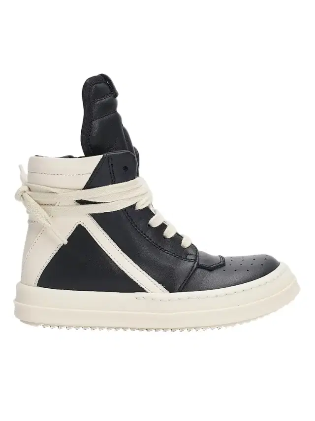 Rick Owens Little Kid's & Kid'sGeobaskets Scarpe In Pelle High-Top Sneakers - Black 3.5 (Child)