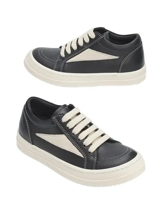 Rick Owens Little Kid's & Kid's Scarpe Vintage Low-Top Sneakers - Black 9 (Toddler)