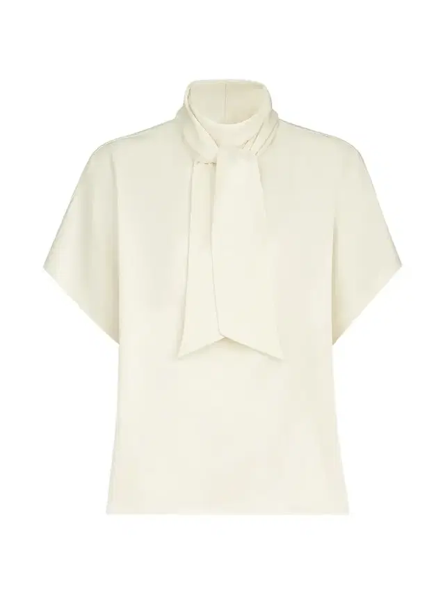 Brunello Cucinelli Women's Silk Satin High-Neck T-Shirt with Monili - Fog