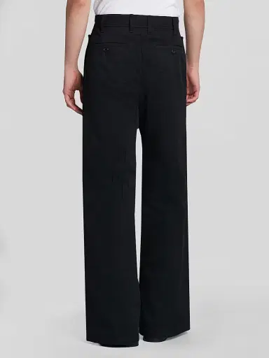 Marni Men's Contrast Trim Technical Gabardine Cargo Pants - Black - Size 34 | Thumbnail 3