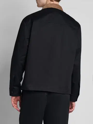Marni Men's Gabardine Pocket Cargo Jacket - Black - Size 42 | Thumbnail 3
