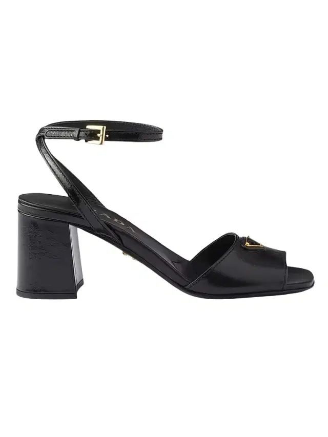 Prada Women's Leather Sandals - Black