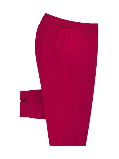 Stefano Ricci Men's Running Trousers - Red - Size 36 | Thumbnail 1