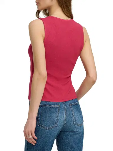 Favorite Daughter Women's The Good Luck Top - Raspberry - Size Large | Thumbnail 5 Favorite Daughter Women's The Good Luck Top - Raspberry - Size Large | Thumbnail 5