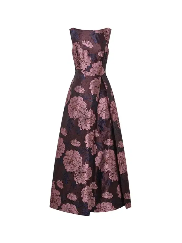 Kay Unger Women's Caitlin Floral Jacquard Fit & Flare Gown - Primrose Multi