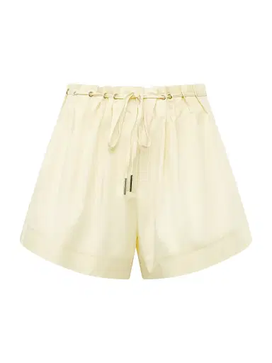 Et Ochs Women's Ripley Stretch-Cotton Drawstring Shorts | Thumbnail 1