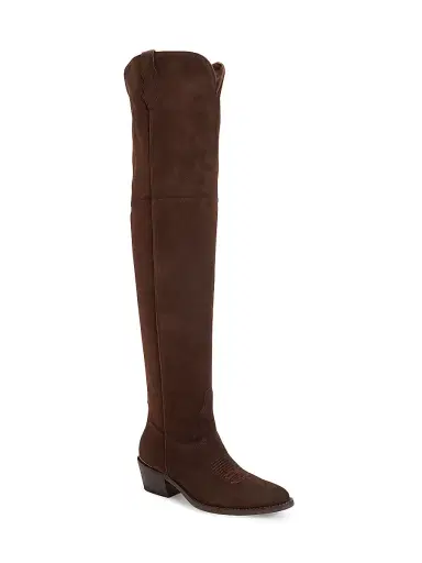 Partlow Women's Julia 55MM Suede Over-The-Knee Boots - Moro - Size 11 | Thumbnail 2 Partlow Women's Julia 55MM Suede Over-The-Knee Boots - Moro - Size 11 | Thumbnail 2
