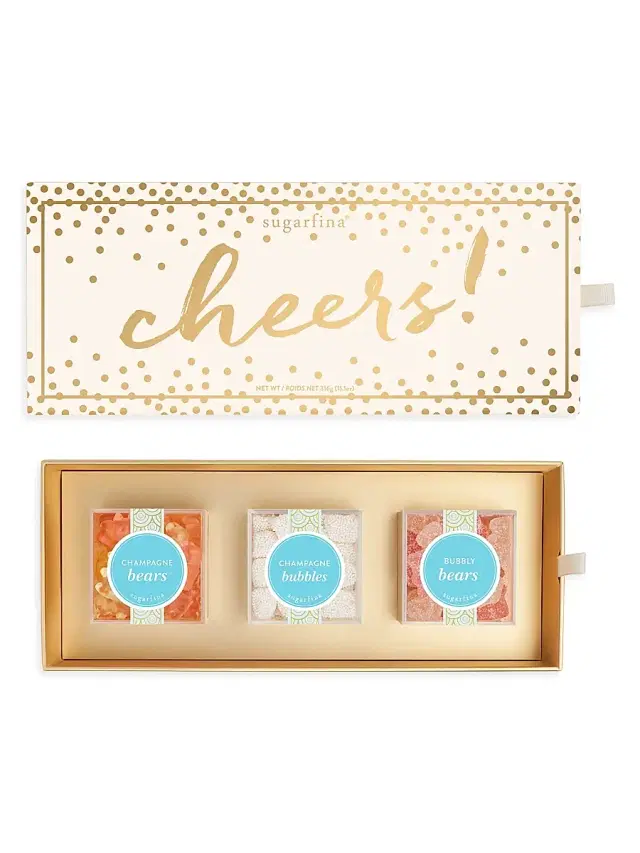 Sugarfina Cheers 3-Piece Candy Set - Blue