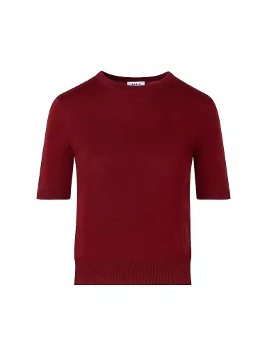Akris punto Women's Relaxed Wool T-Shirt | Thumbnail 1 Akris punto Women's Relaxed Wool T-Shirt | Thumbnail 1
