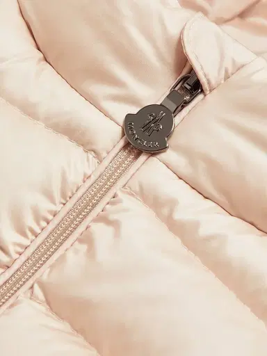 Moncler Baby Girl's & Little Girl's Odile Puffer Jacket - Light Pink - Size 3 | Thumbnail 4
