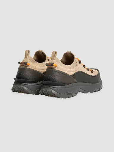 Moncler Women's Trailgrip Sneakers in Nubuck & Suede - Beige Black - Size 10 | Thumbnail 3