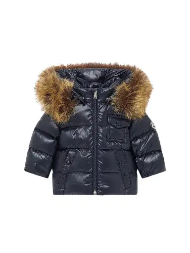 Moncler Baby Boy's & Little Boy's K2 Puffer Jacket - Navy Blue | Thumbnail 1