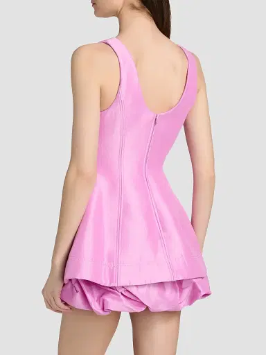 Acler Women's Forever Young Dorval Mini Dress - Zinnia Pink | Thumbnail 5