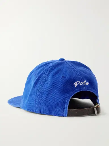 Polo Ralph Lauren Logo-Embroidered Cotton-Twill Baseball Cap - Men | Thumbnail 4